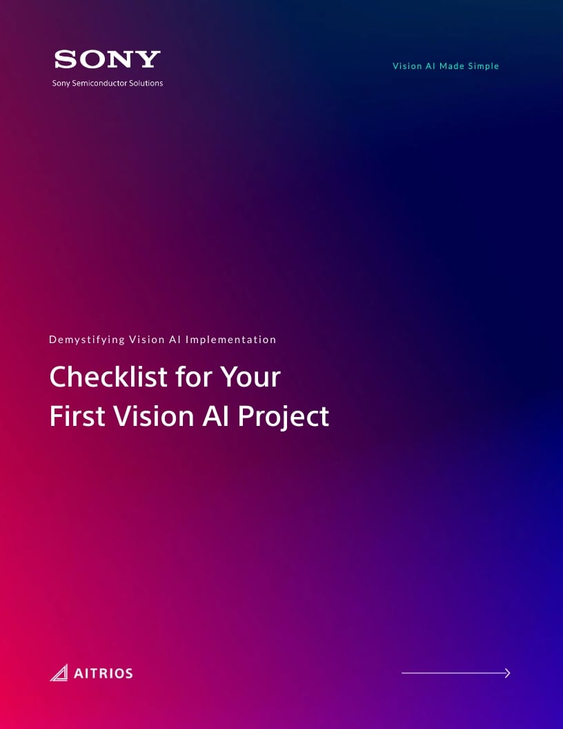PDF Cover - Checklist for Your First Vision AI Project