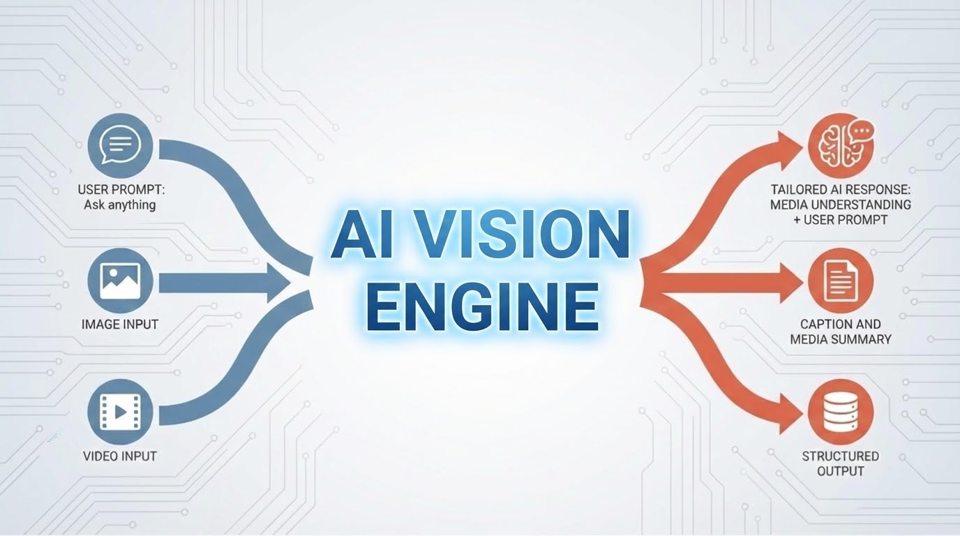 The flow of AI Vision Engine